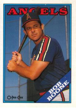 1988 O-Pee-Chee Baseball Cards 158     Bob Boone